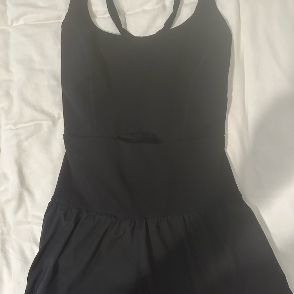 FP Movement XS Black One Piece workout shirt set
